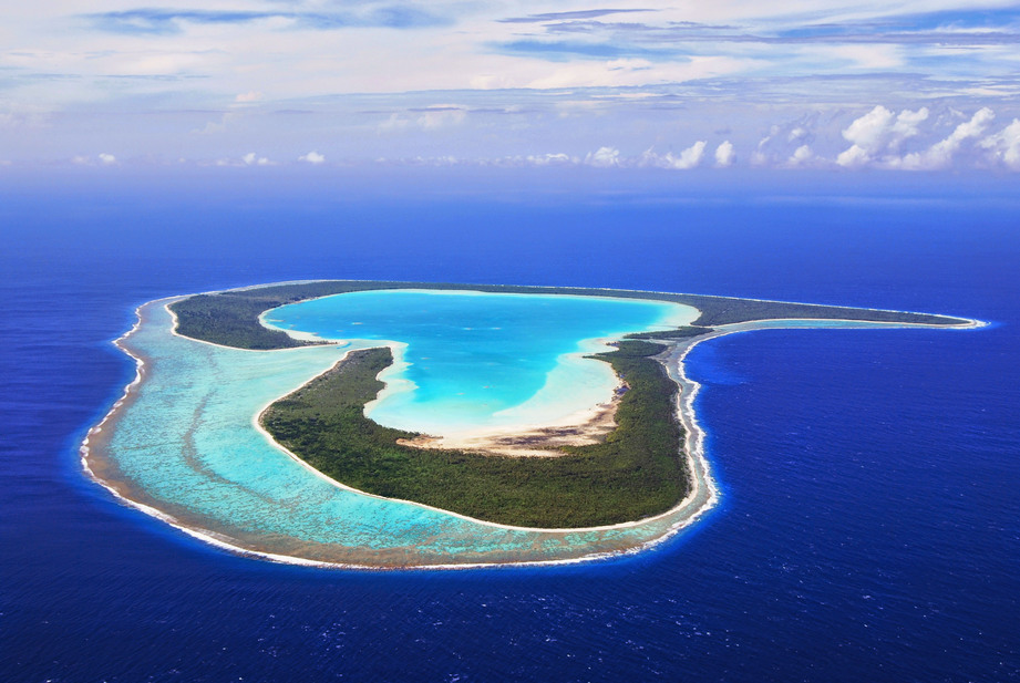 Tupai Island from the sky