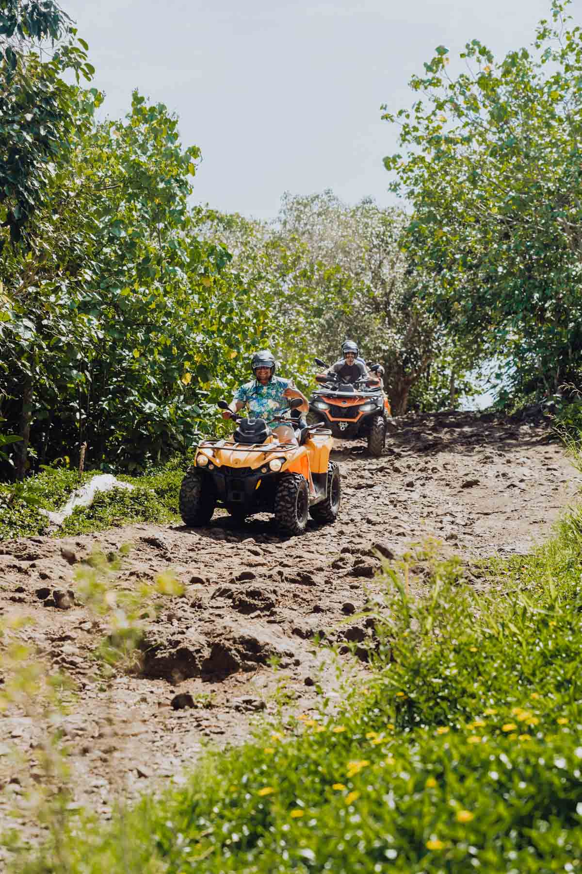 ATV tour in Bora Bora