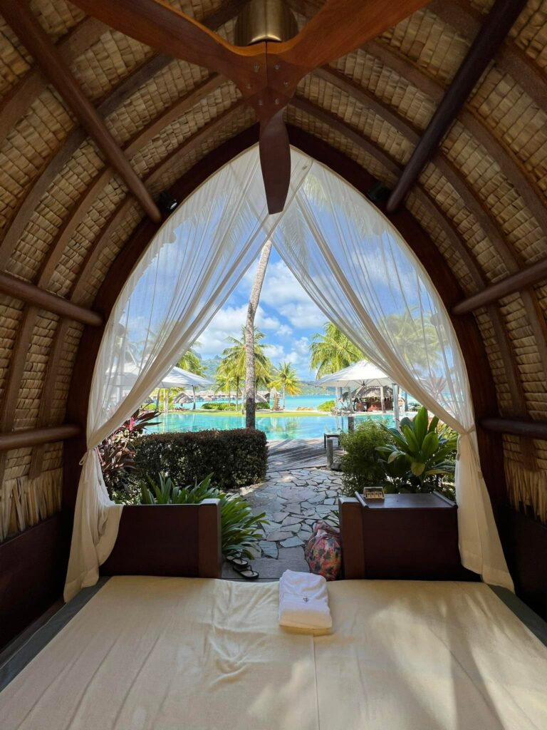 Private pool cabana - Four Seasons Bora Bora
