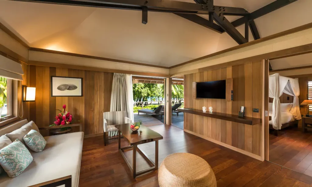 Conrad Bora Bora Nui Garden & horizon villas living room