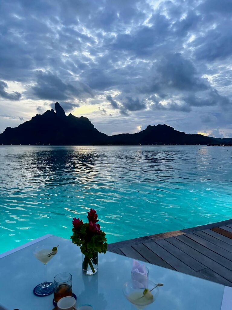 Lagoon by Jean-Georges restaurant at the St Regis Bora Bora