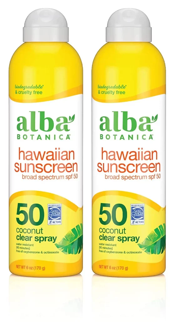 Coconut Sunscreen spray SPF 50