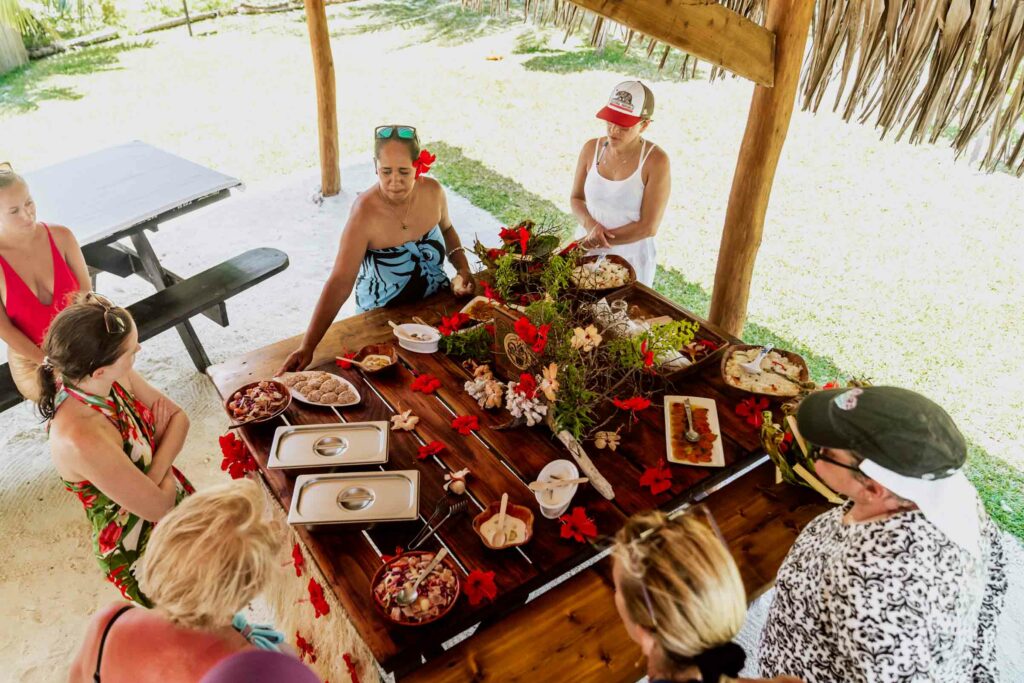 Polynesia buffet