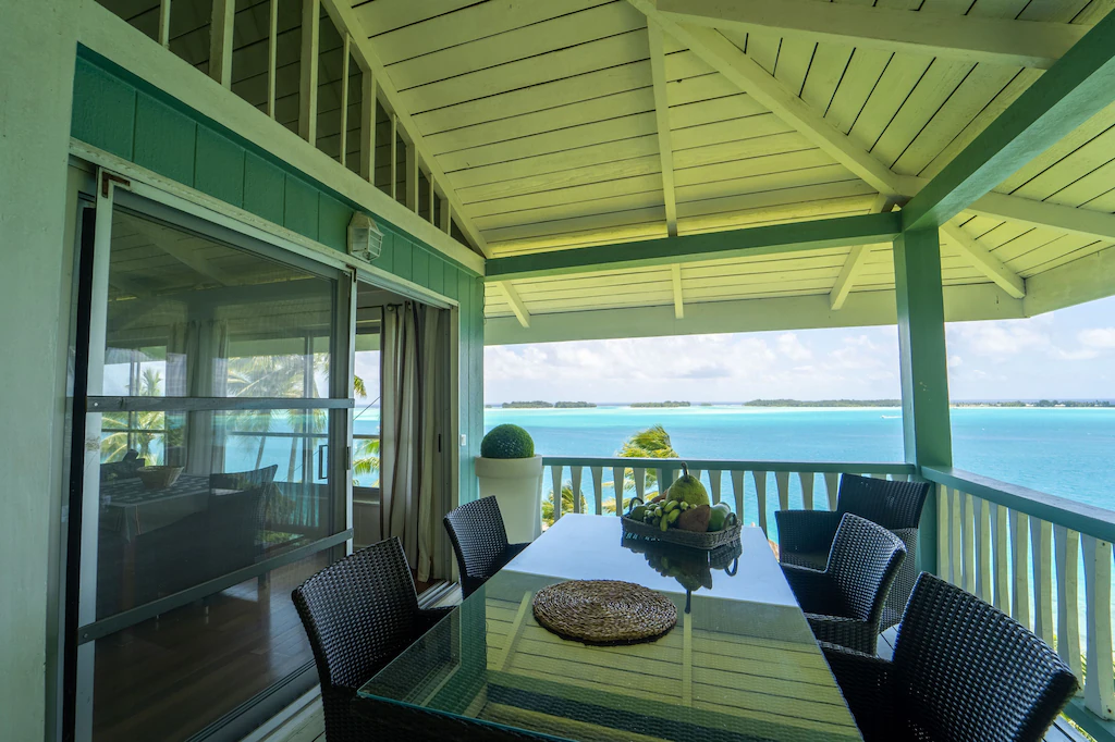 Private rental villa bora bora