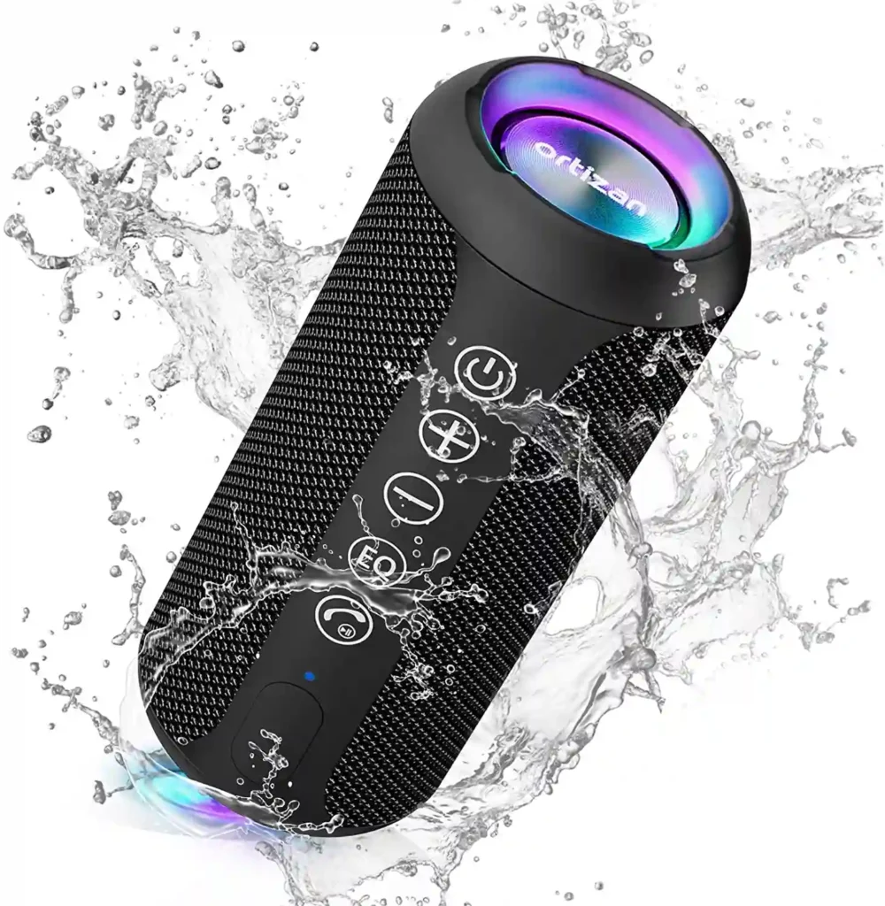 Waterproof portable speaker