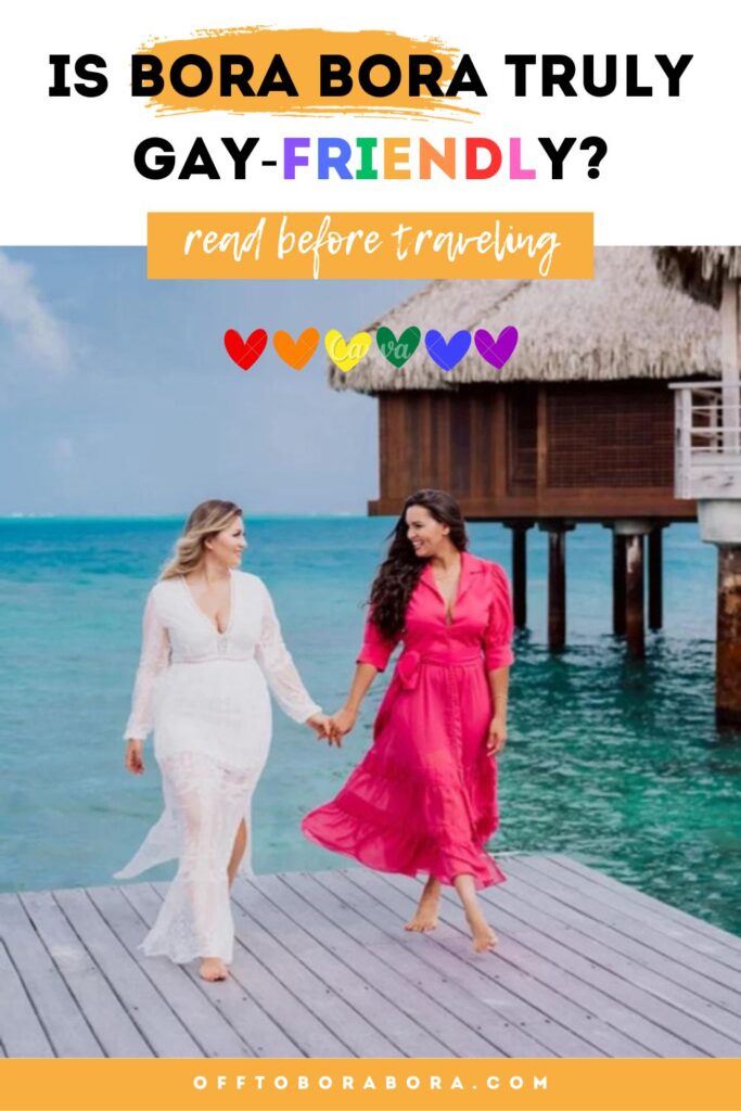 Pinterest pin - Is Bora Bora gay friendly