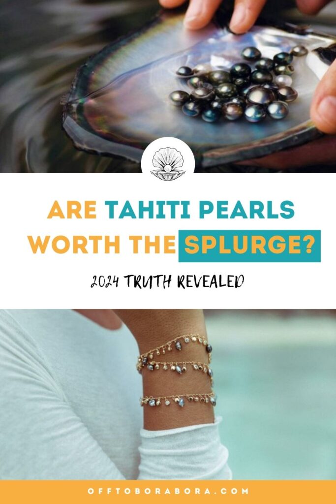Pinterest pin - Tahiti Pearls