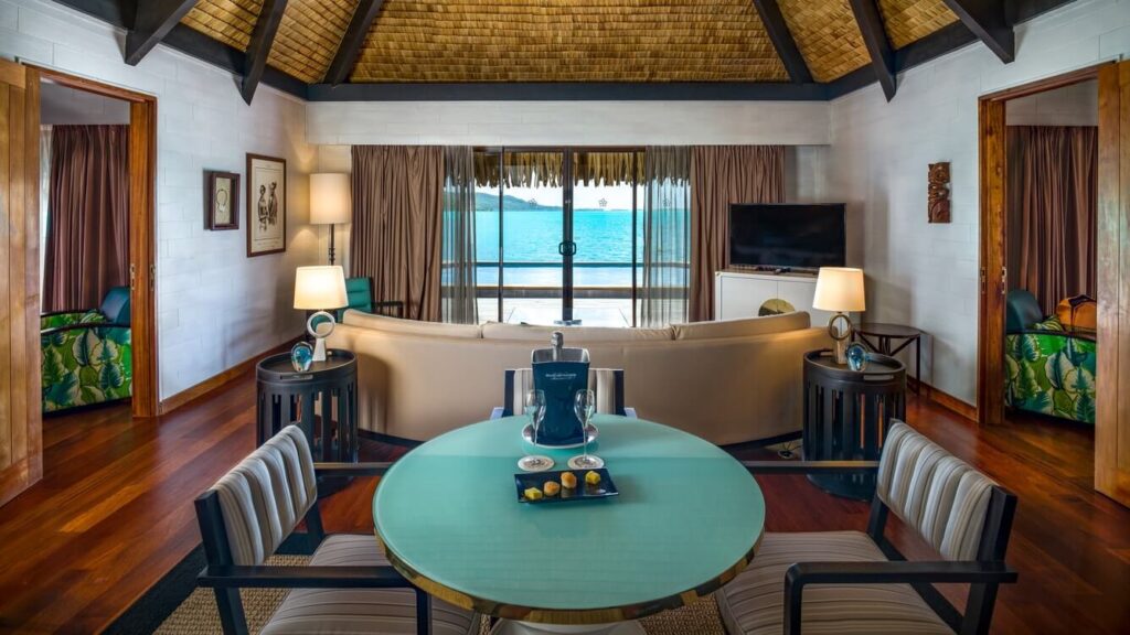 Living Room - Overwater Royal With Pool - St Régis Bora Bora