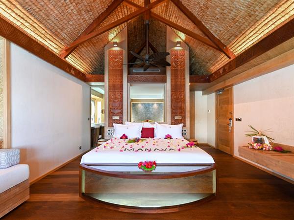Bedroom - Pool Overwater Villa - Le Bora Bora By Pearl Resorts