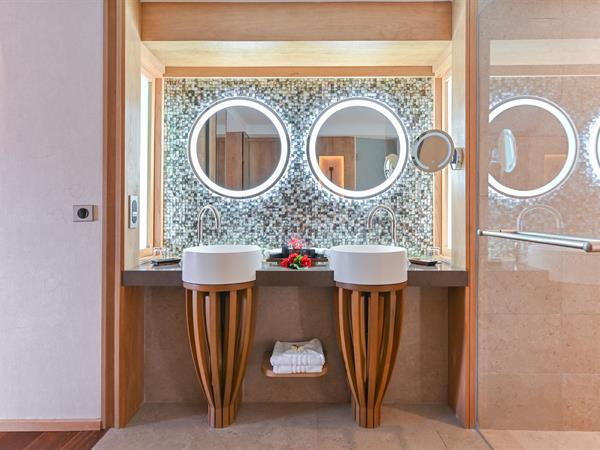 Bathroom - Pool Overwater Villa - Le Bora Bora By Pearl Resorts