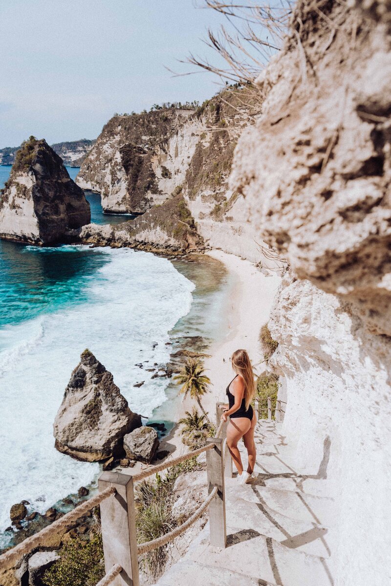 Billie at Nusa Penida